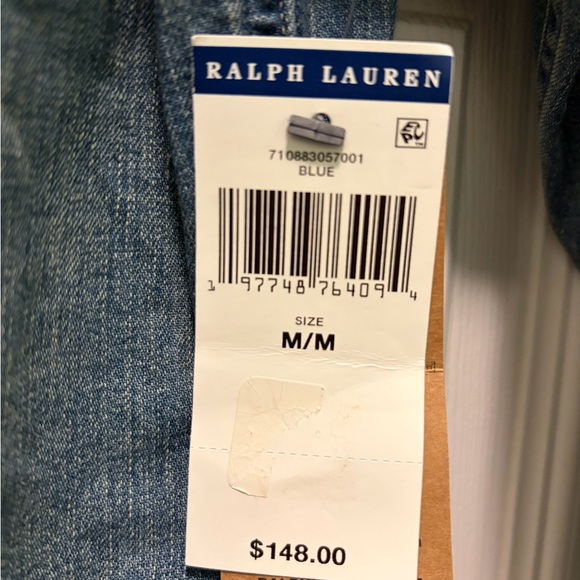 Polo Ralph Lauren Denim Button-Up Shirt - Picture 4 of 5